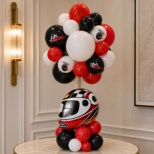 Набір куль з регульованою стійкою Швидкісний Шолом Червоний чорний білий