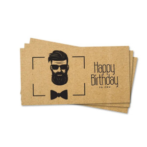 Конверт для грошей чоловікові Happy Birthday to You Крафт