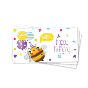 Конверт для грошей Happy Birthday to You Бджілка Різнокольоровий