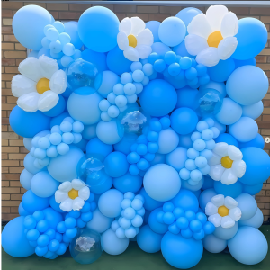 Набір 255 куль для фотозони Волошкове небо Синій і блакитний