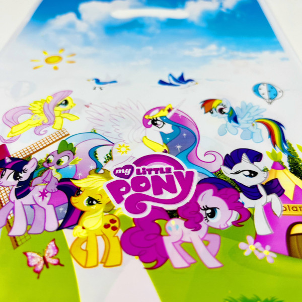 Пакети для солодощів 16х25 см Мій маленький поні My Little Pony Упаковка 10 штук Різнокольоровий