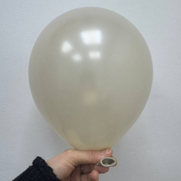 Кулі латекс 12" 30 см Металік Пісочний Упаковка 5 шт