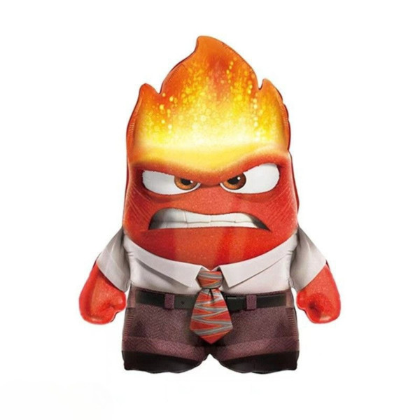 Шар фольгированный фигурный 59х61 см Головоломка Гнев Anger Красный